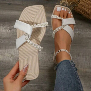 Women's Fashionable And Versatile Casual Flat Sandals